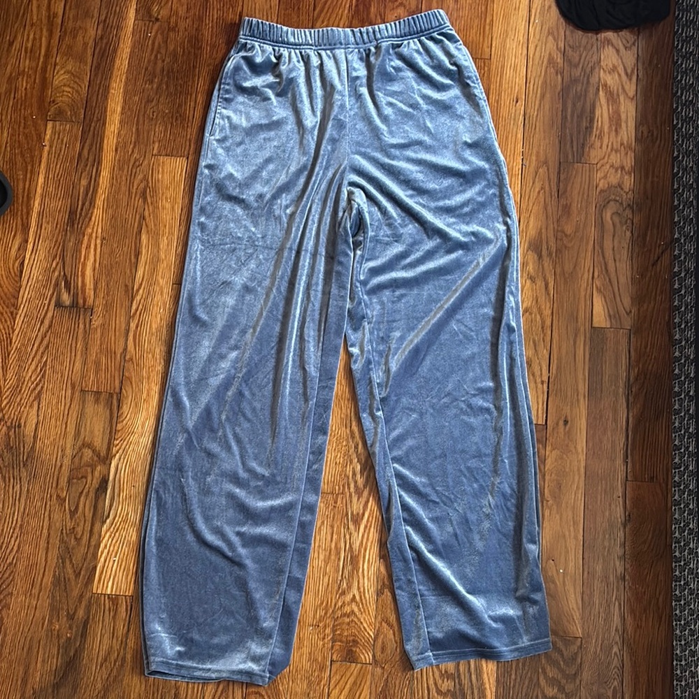 Blue Velvet Lounge Pants